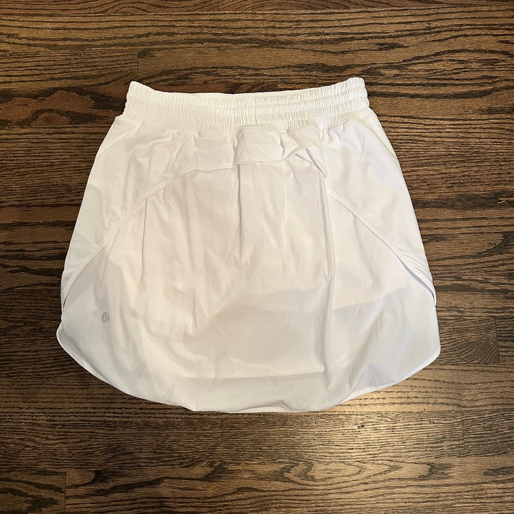 White Lululemon skirt